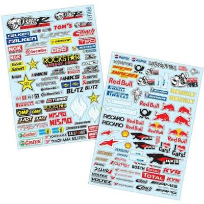 RC Car Stickers