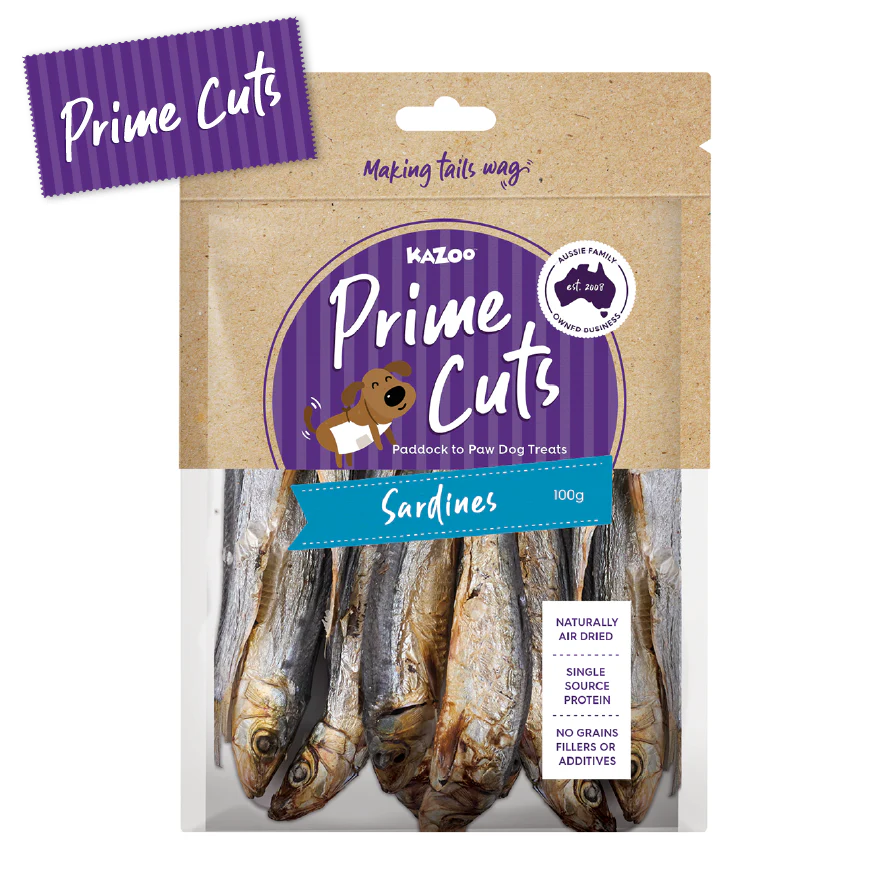 Kazoo_15801_Kazoo_PrimeCuts_ButterfliedSardine_100g_Doodles