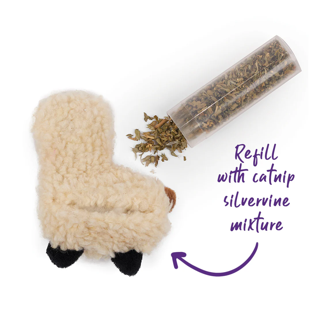 Kazoo_13996_Llamaw_Catnip_Silvervine_Back_9.5x9.5x3_D