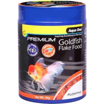 Aqua One Premium Goldfish Flake Food 50g