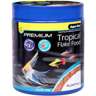 Aqua One Premium Tropical Flakes 100gm