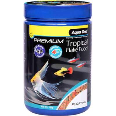 Aqua One Premium Tropical Flakes 150gm
