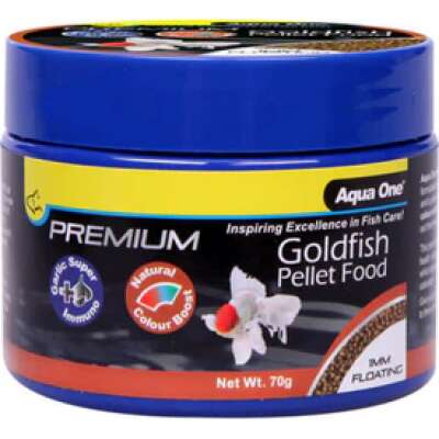 Aqua One Premium Goldfish Floating Pellets 70g