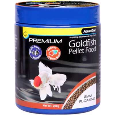 Aqua One Premium Goldfish Floating Pellets 260g