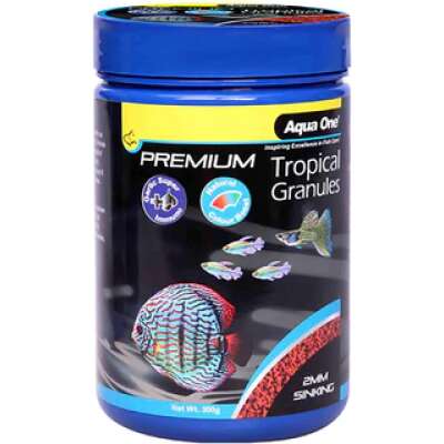 Aqua One Premium Tropical Sinking Granules 300gm