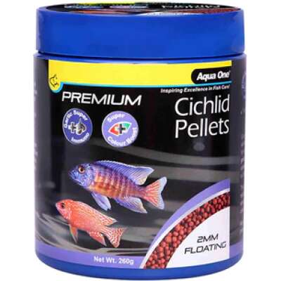 Aqua One Premium Cichlid Floating Pellets 260gm
