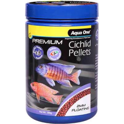 Aqua One Premium Cichlid Floating Pellets 390gm