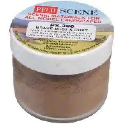 Peco Brake Dust and Rust Weathering Powder