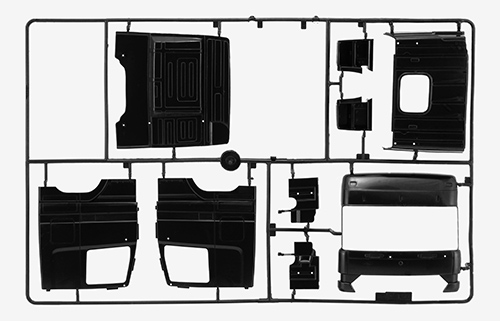 ITALERI 1/24 - MERCEDES - BENZ ACTROS BLACK EDITION - Image 6