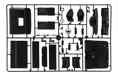 ITALERI 1/24 - MERCEDES - BENZ ACTROS BLACK EDITION - Image 7