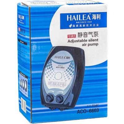 Hailea 66 Series Adjustable Silent Air Pump - Dual Outlet 2 x 3.5L/min