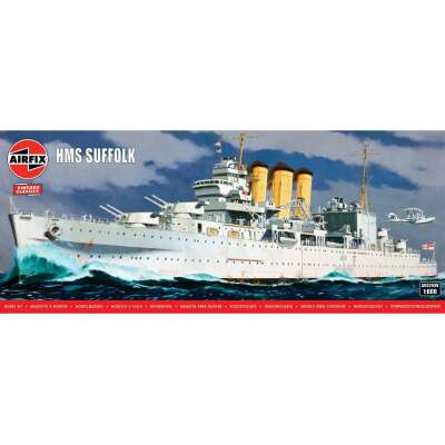 AIRFIX 1/600 HMS SUFFOLK