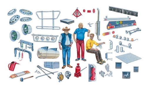 ITALERI 1/24 - Truck Accessories - Image 2