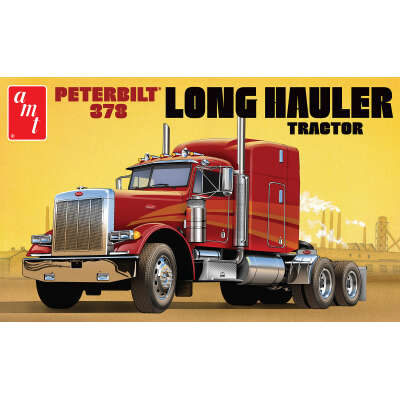 AMT 1/24 - Peterbilt 378 Long Hauler Semi Tractor