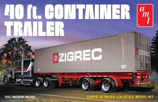 AMT 1/25 - 40′ Container Trailer