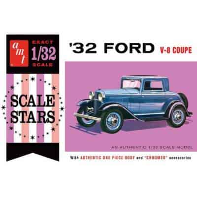 AMT 1/32 Scale Stars - 1932 Ford V-8 Coupe