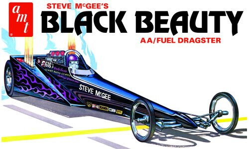 AMT 1/25 Steve McGee Black Beauty Wedge Dragster