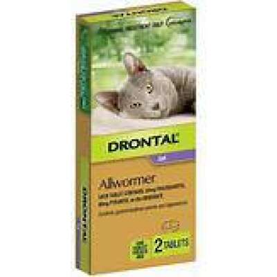 Drontal Allwormer® Tablets for Cats 2pk