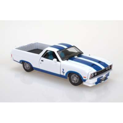 DDA 1:32 White w/Blue Stripes XC Cobra Ford Ute