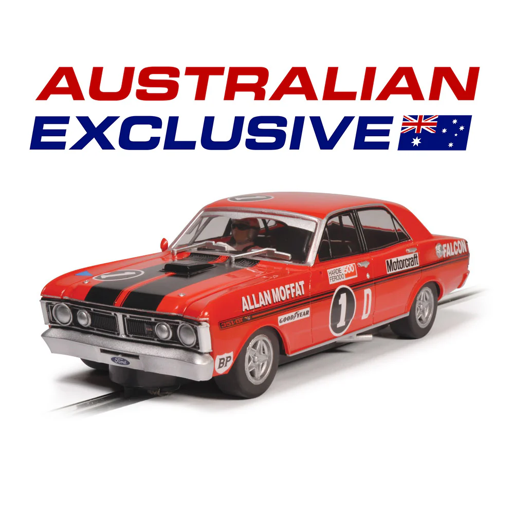 Scalextric 1:32 Ford XY Falcon - Bathurst 1972 - #1D Moffat Slot Car