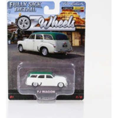 Oz Wheels 1:64 FSD series 3 Holden FJ Wagon - White/Green car 2