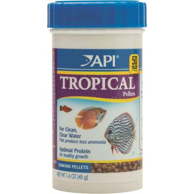 API Tropical Pellet Food 45gm