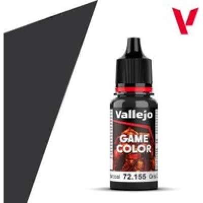 Vallejo Game Colour Charcoal 18ml Acrylic Paint - New Formulation