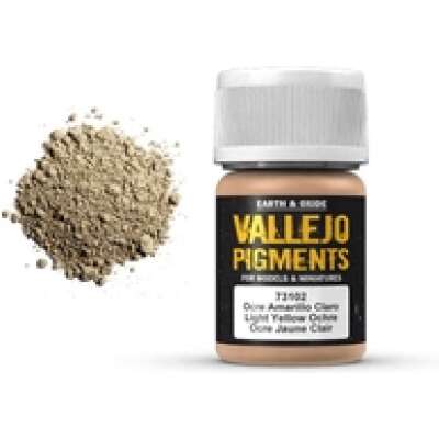 Vallejo Pigments 30 ml Light Yellow Ochre