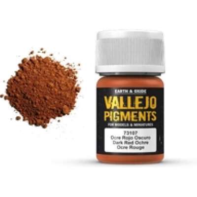 Vallejo Pigments 30 ml Dark Red Ochre