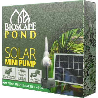 Bioscape Solar Pump with Remote Panel