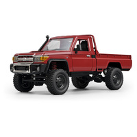1:12TH SCALE MN Model 1/12 Toyota LC79 4WD RC Crawler RTR (Red) - Image 2