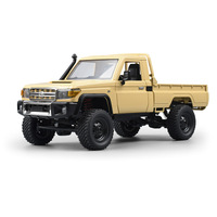 1:12TH SCALE MN Model 1/12 Toyota LC79 4WD RC Crawler RTR (Yellow) - Image 3
