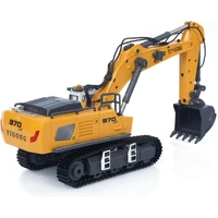 Yi Gong 1/50 R/C Screw 970 Excavator (Soft Rubber Tracks + Black Metal Tracks) - Image 3