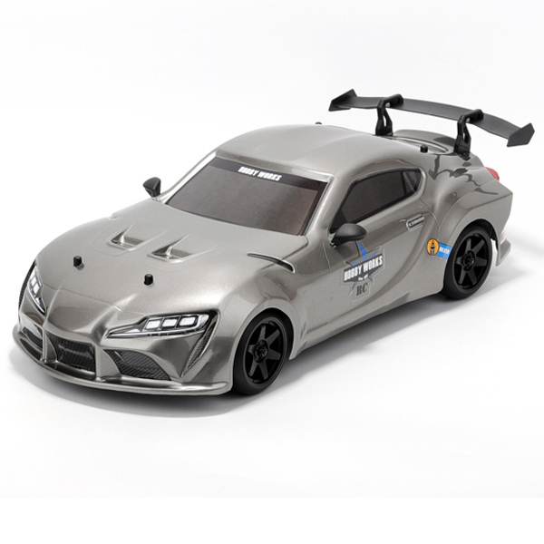 Hobby Works RC 00050A90-G GT-03 A90 Supra Grey RTR 4WD 1/10th Drift Car