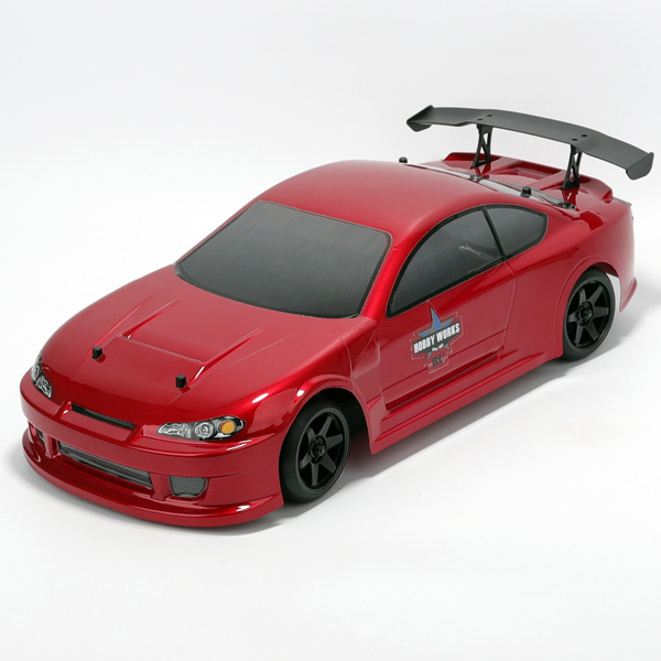 Hobby Works RC 00050S15-R GT-03 S15 Red RTR 4WD 1/10th Drift Car