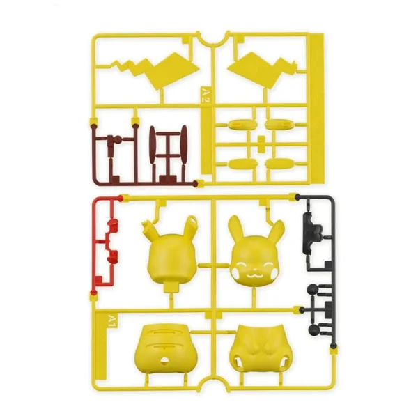 Bandai Pokémon Model Kit QUICK!! 16 PIKACHU(SITTING POSE) - Image 4