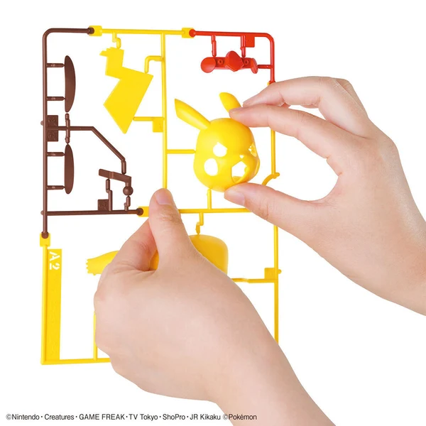 Bandai Pokémon Model Kit QUICK!! 03 PIKACHU (BATTLE POSE) - Image 5
