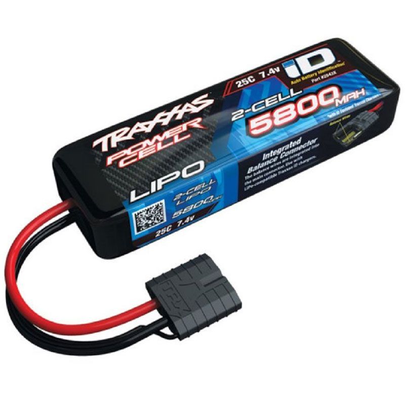 Traxxas Lipo 5800mAH 7.4v 25c Battery
