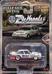 Oz Wheels 1:64 FSD2-RLASST Holden VL Commodore 'Mobil' (10:Brock/Parsons/McLeod)- PRE ORDER NOW