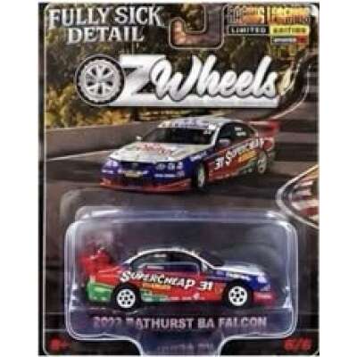Oz Wheels 1:64 FSD2-RLASST Ford BA Falcon 'Supercheap' (31:Ellery/Youlden)- PRE ORDER NOW
