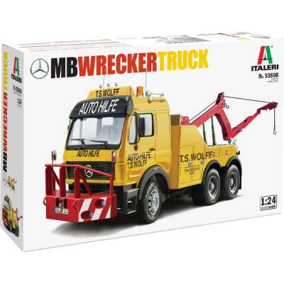 ITALERI 1/24 MERCEDES-BENZ WRECKER TRUCK Model Kit