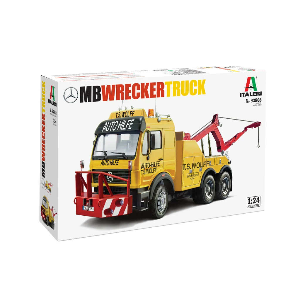 ITALERI 1/24 MERCEDES-BENZ WRECKER TRUCK Model Kit