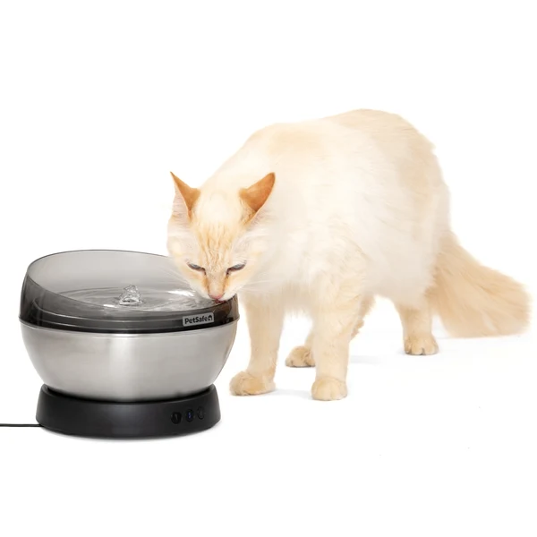 PETSAFE - HydroSphere™ 1.7L Stainless Steel Fountain