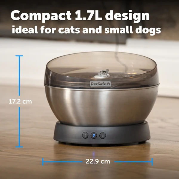 PETSAFE - HydroSphere™ 1.7L Stainless Steel Fountain - Image 7