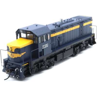 Powerline HO VR Blue and Yellow T-Class Series 3 (T4) T379 Low Nose DCC (DCC Sound Fitted)