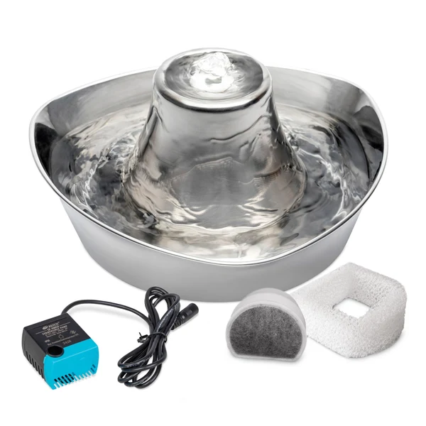 PETSAFE - Seaside Stainless Steel Pet Fountain