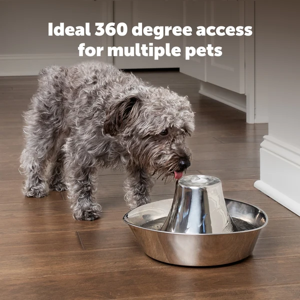 PETSAFE - Seaside Stainless Steel Pet Fountain - Image 4