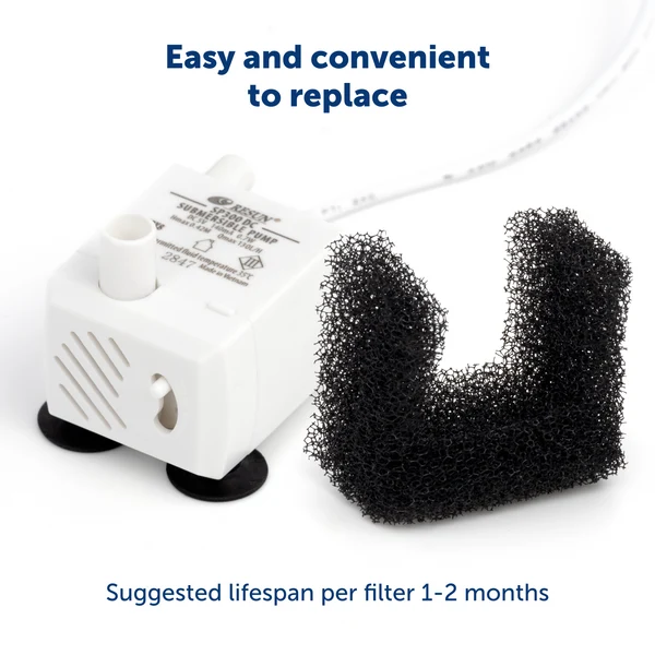 PETSAFE - Viva™ Pet Fountain Replacement Foam filters - 2 pack - Image 4